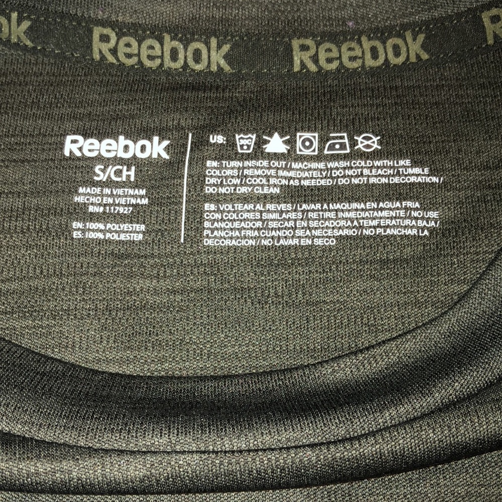 Reebok Grey Tech Shirt  - Picture 2 of 3
